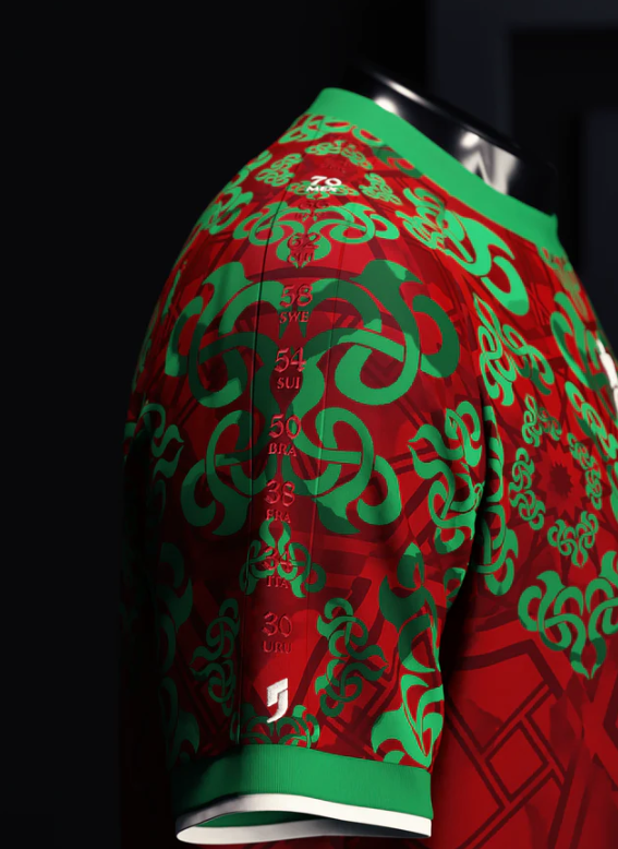 Maillot Maroc Rétro — Atlas Edition