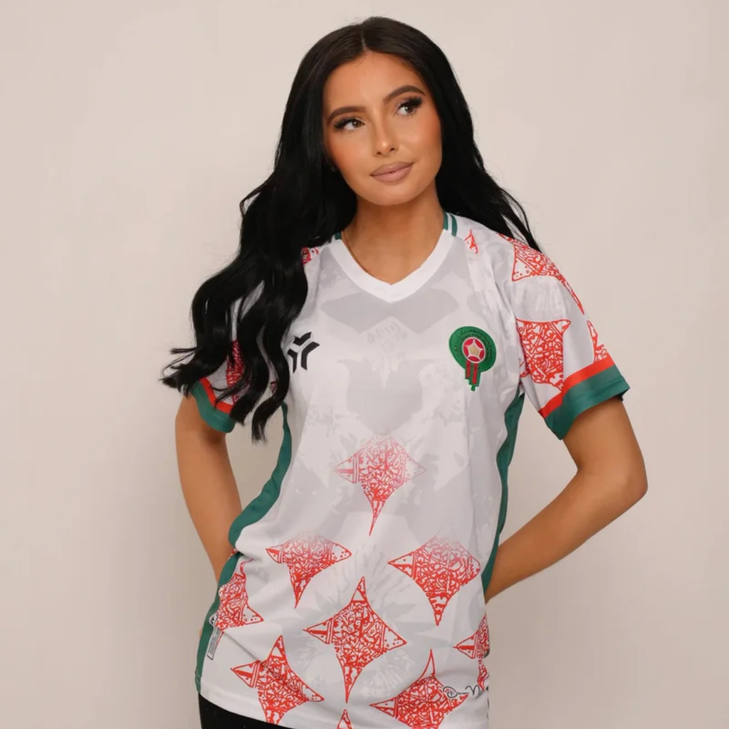 Maillot Maroc Third 2026 — Édition Blanche