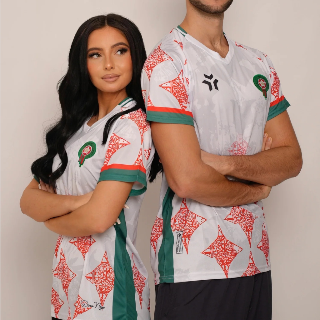 Maillot Maroc Third 2026 — Édition Blanche