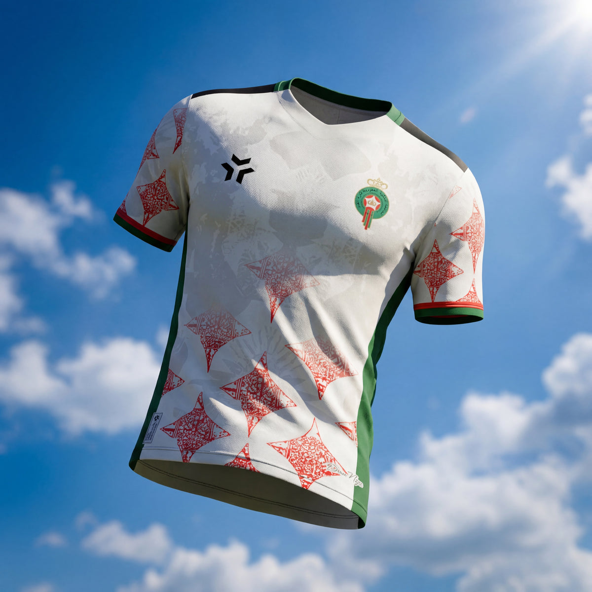 Maillot Maroc Third 2026 — Édition Blanche